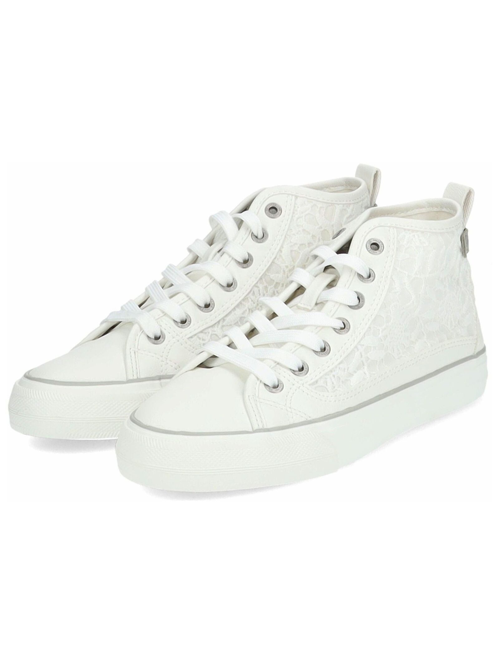 MUSTANG Sneaker Lederimitat/Textil . Sneaker (1-tlg)