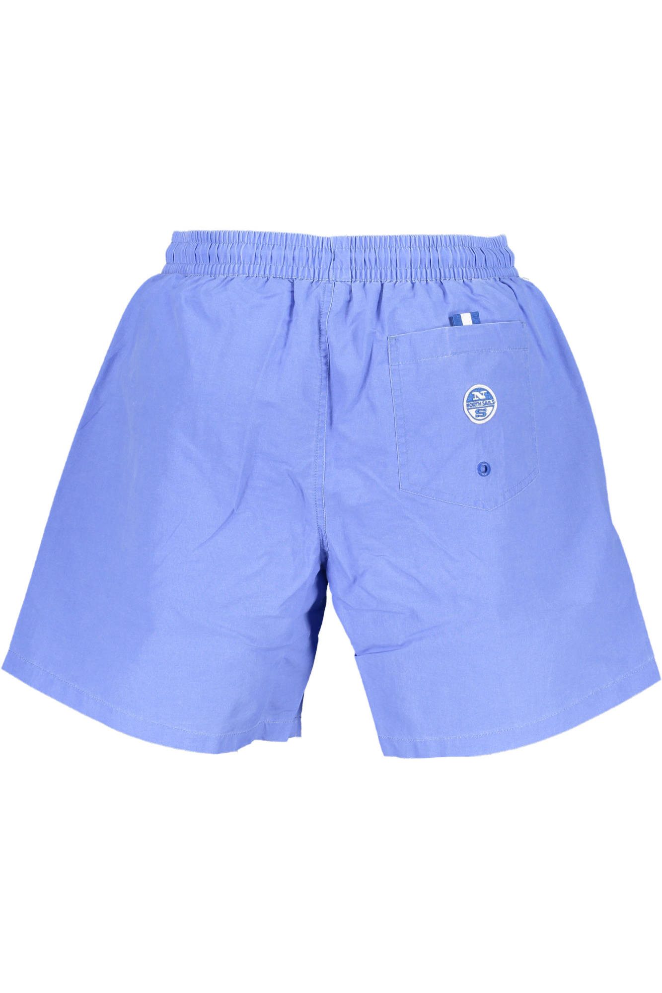 North Sails Badeshorts Herren Badeshorts Blau: Mittellang, Elastikbund, Bio-Fasern