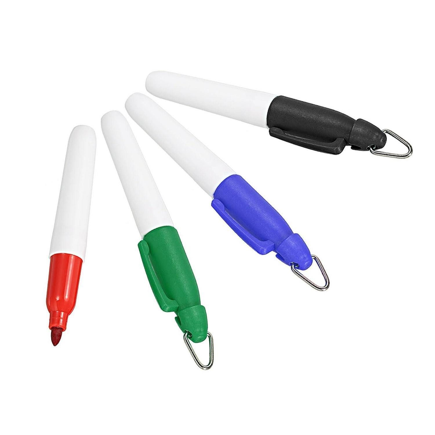 LuxusKollektion Permanentmarker Mini Permanent Marker 4er Pack 4 Farben