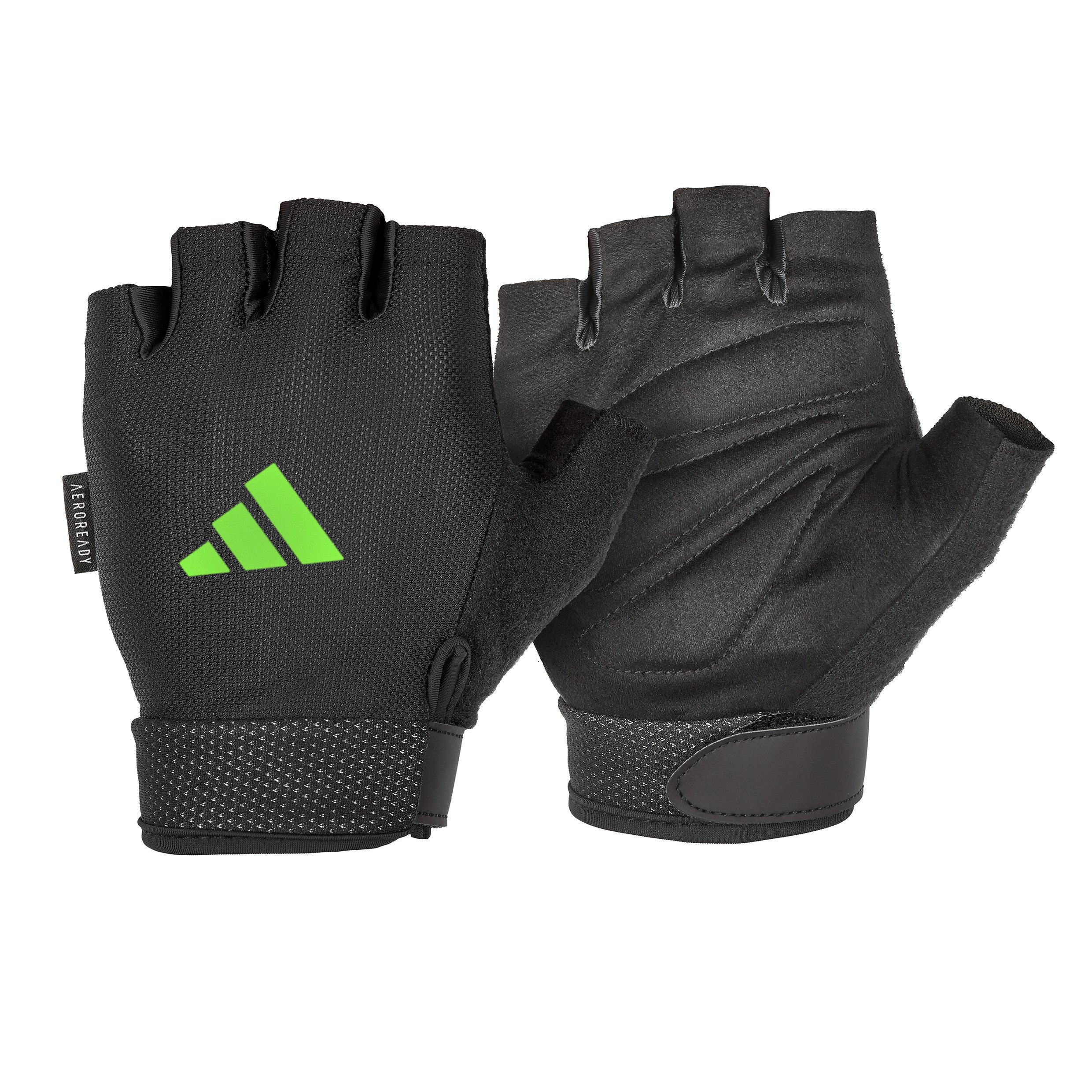 adidas Performance Trainingshandschuhe Essential Adjustable Gloves - Grün/M günstig online kaufen
