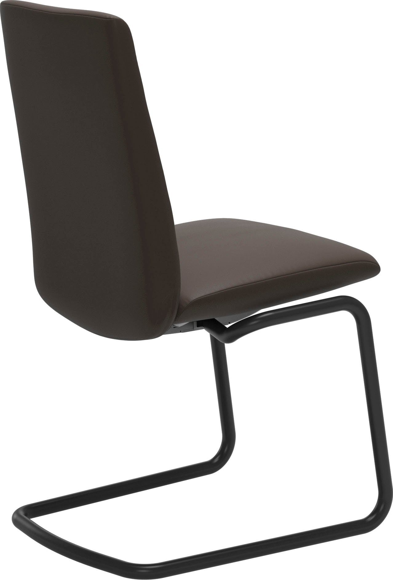 in matt Schwarz Low Größe Polsterstuhl Beinen aus Back, mit Stahl Laurel, Stressless® M,