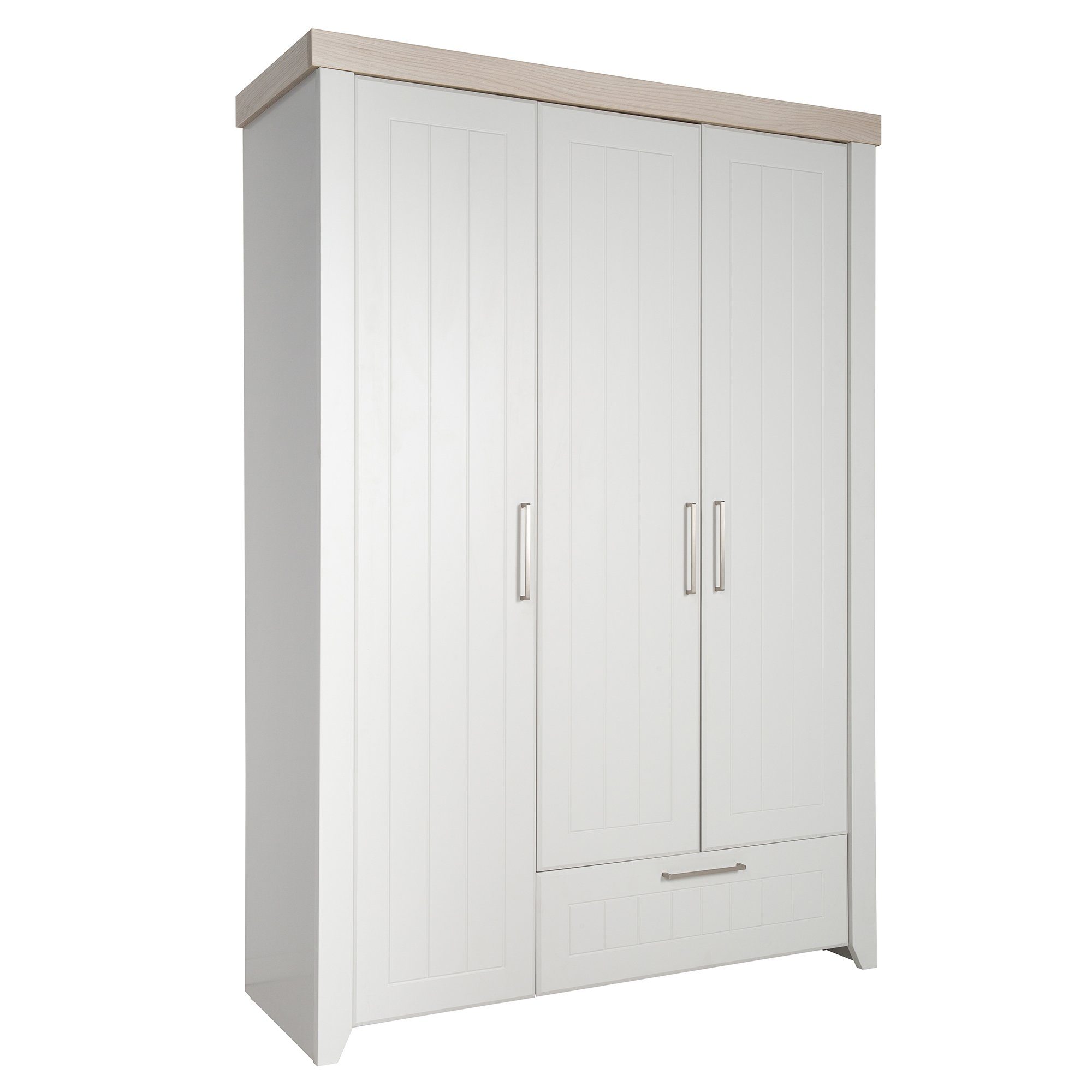 roba® Kinderkleiderschrank Helene 3-türiger Drehtürenschrank, mit Soft Close-Technik
