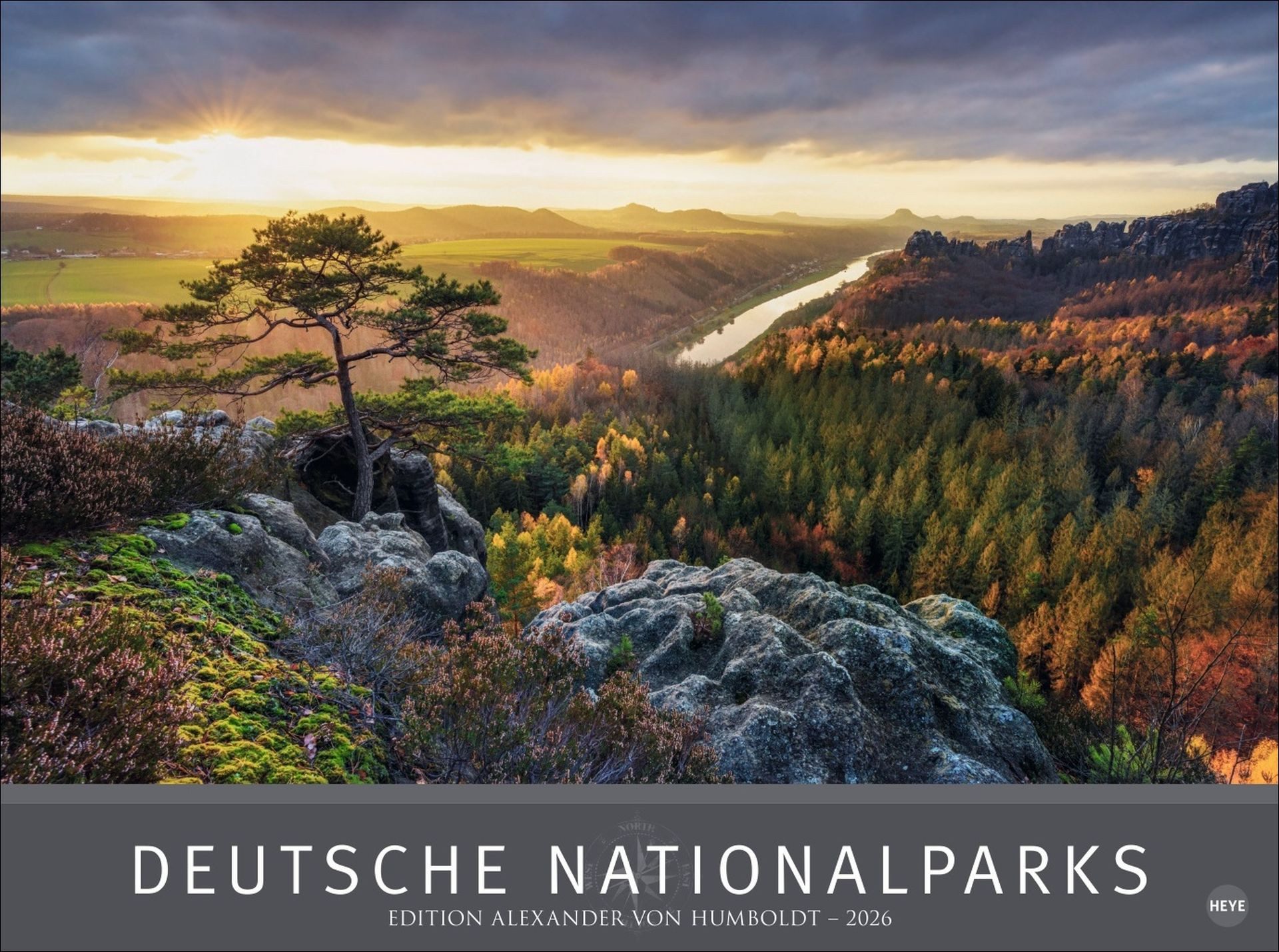 Athesia Kalenderverlag Wandkalender Deutsche Nationalparks - Edition Alexander von Humboldt 2026