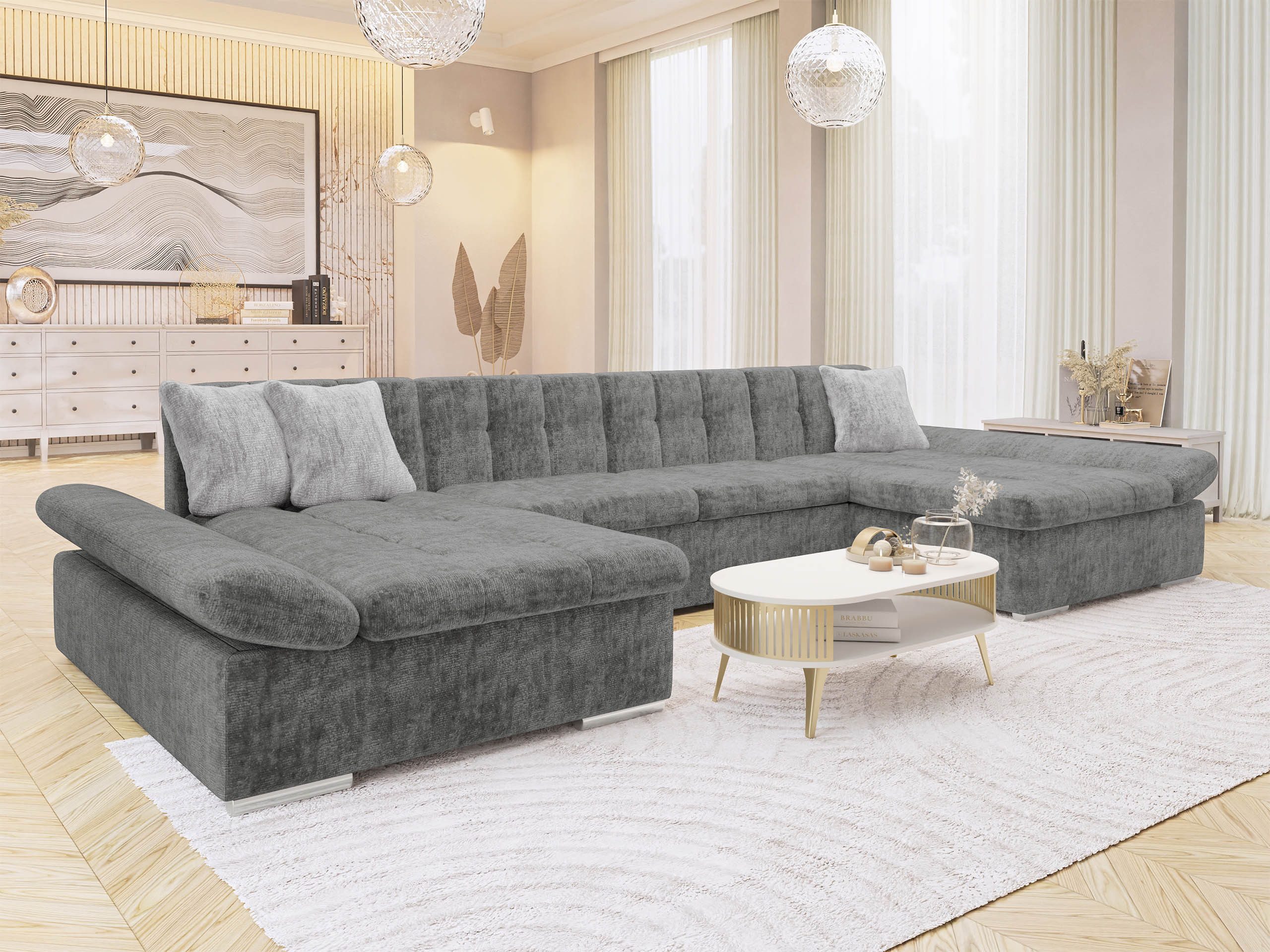 MIRJAN24 Wohnlandschaft Alia Premium, mit zwei günstig online kaufen