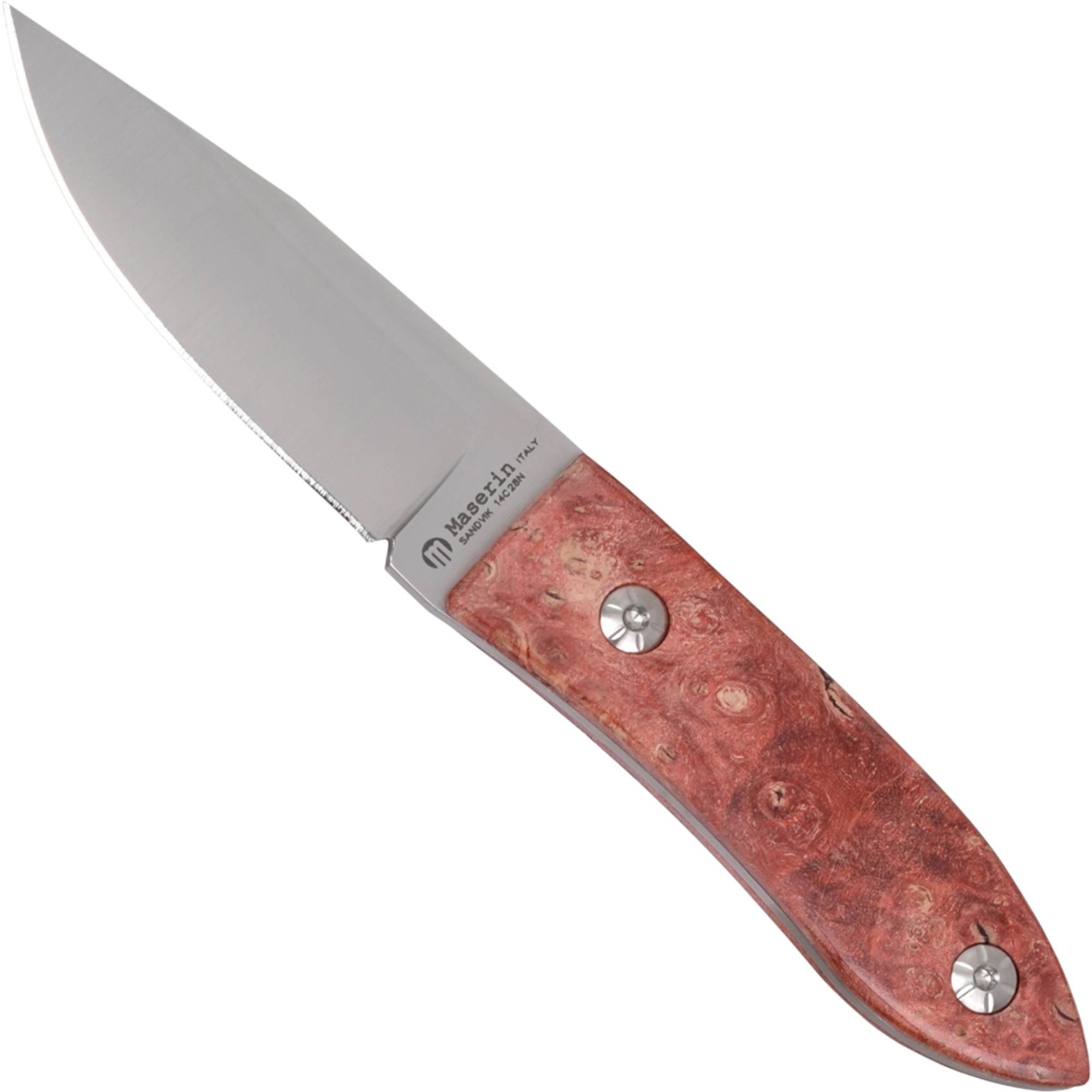 Maserin Taschenmesser Maserin 923 Pappelholz Rot