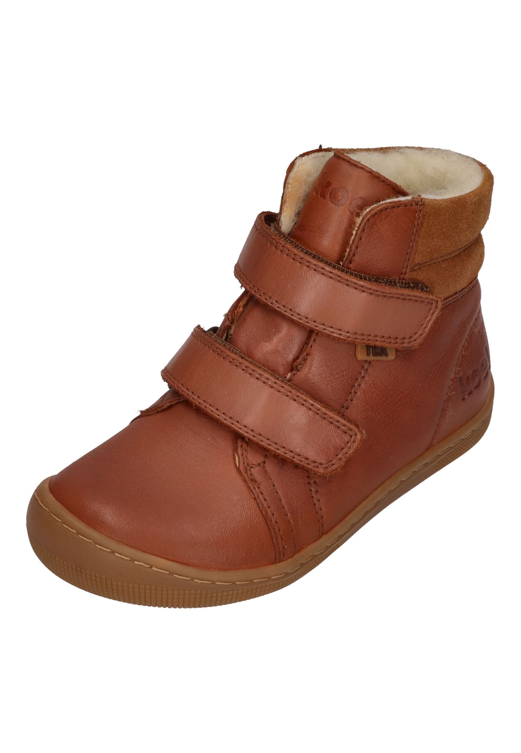 KOEL DEMIL WOOL Barfußschuh Cognac
