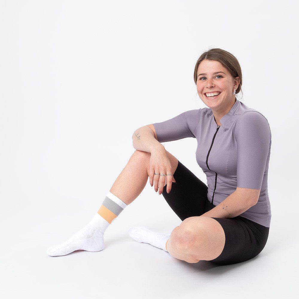 OCCULTO Sportsocken Herren & Damen Rennradsocken 2er Pack (Modell: Eddy) (2-Paar)