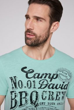 CAMP DAVID Rundhalsshirt aus Baumwolle