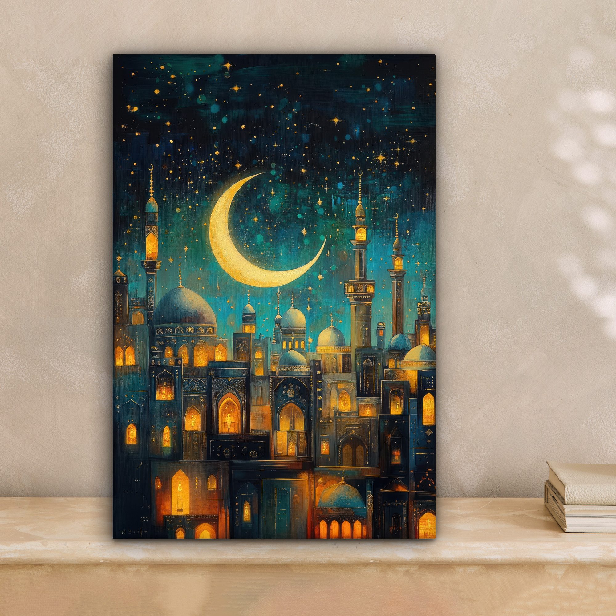 OneMillionCanvasses® Leinwandbild Islamisch - Moschee - Ramadan - Islam, Fo günstig online kaufen