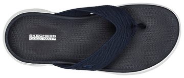 Skechers GO WALK FLEX SANDAL-SPLENDOR-X Zehentrenner, Sommerschuh, Schlappen, Poolsildes mit Goga Mat Footbed