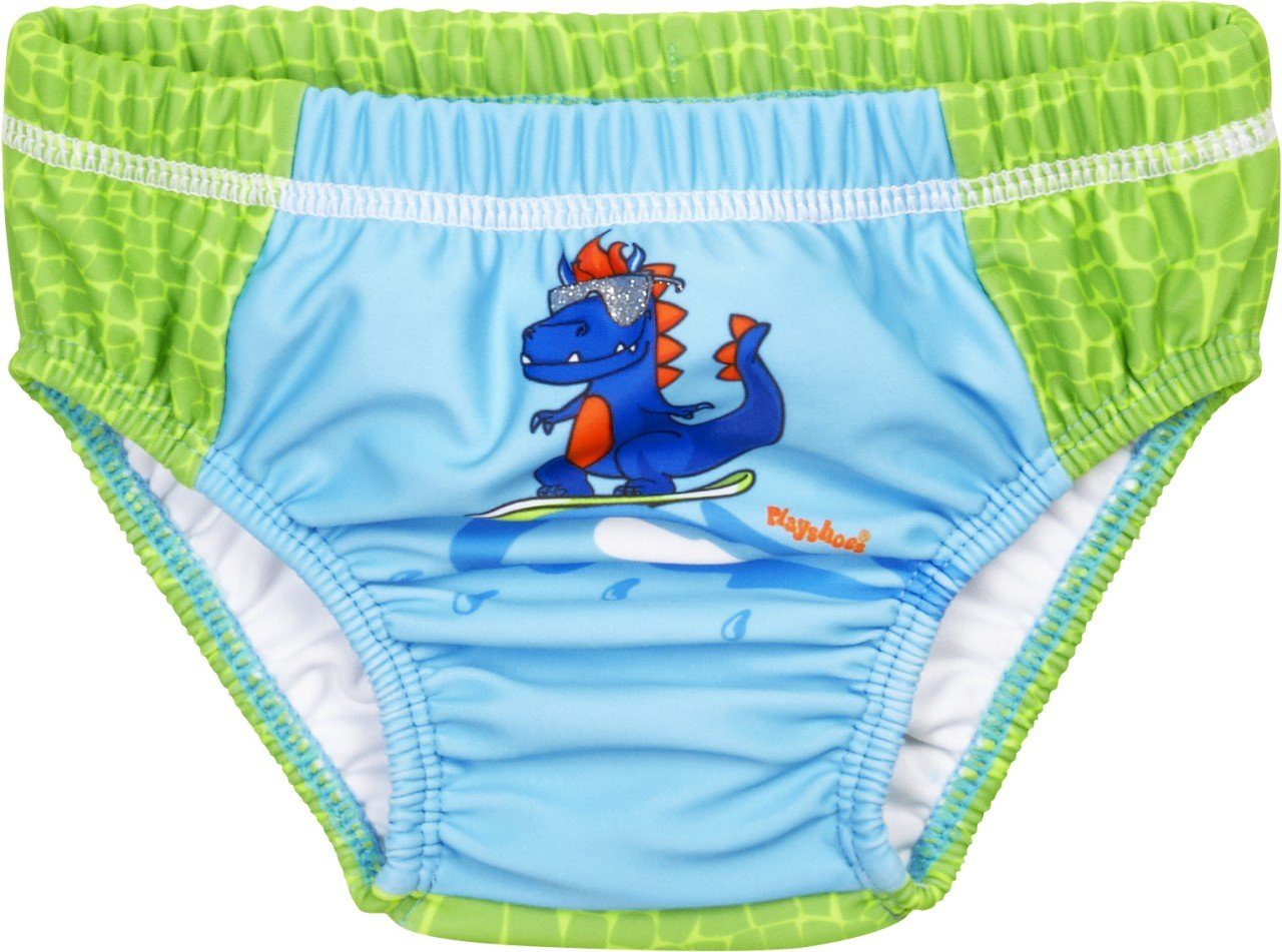 Badehose UV-Schutz Windelhose Dino