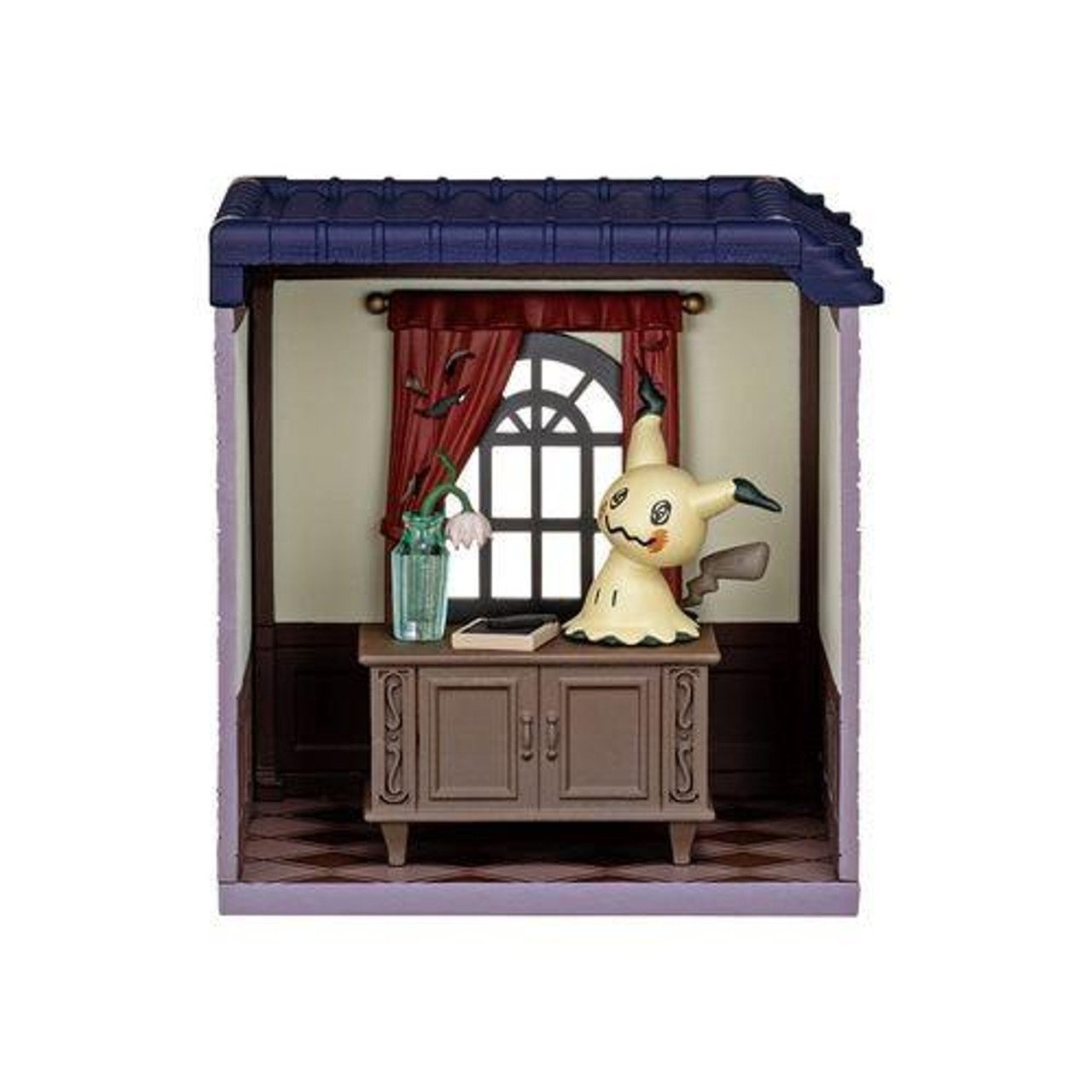 POKÉMON Sammelfigur Pokemon Terrarium - Midnight Mansion Vol.2 - 4 Pokemon Figuren