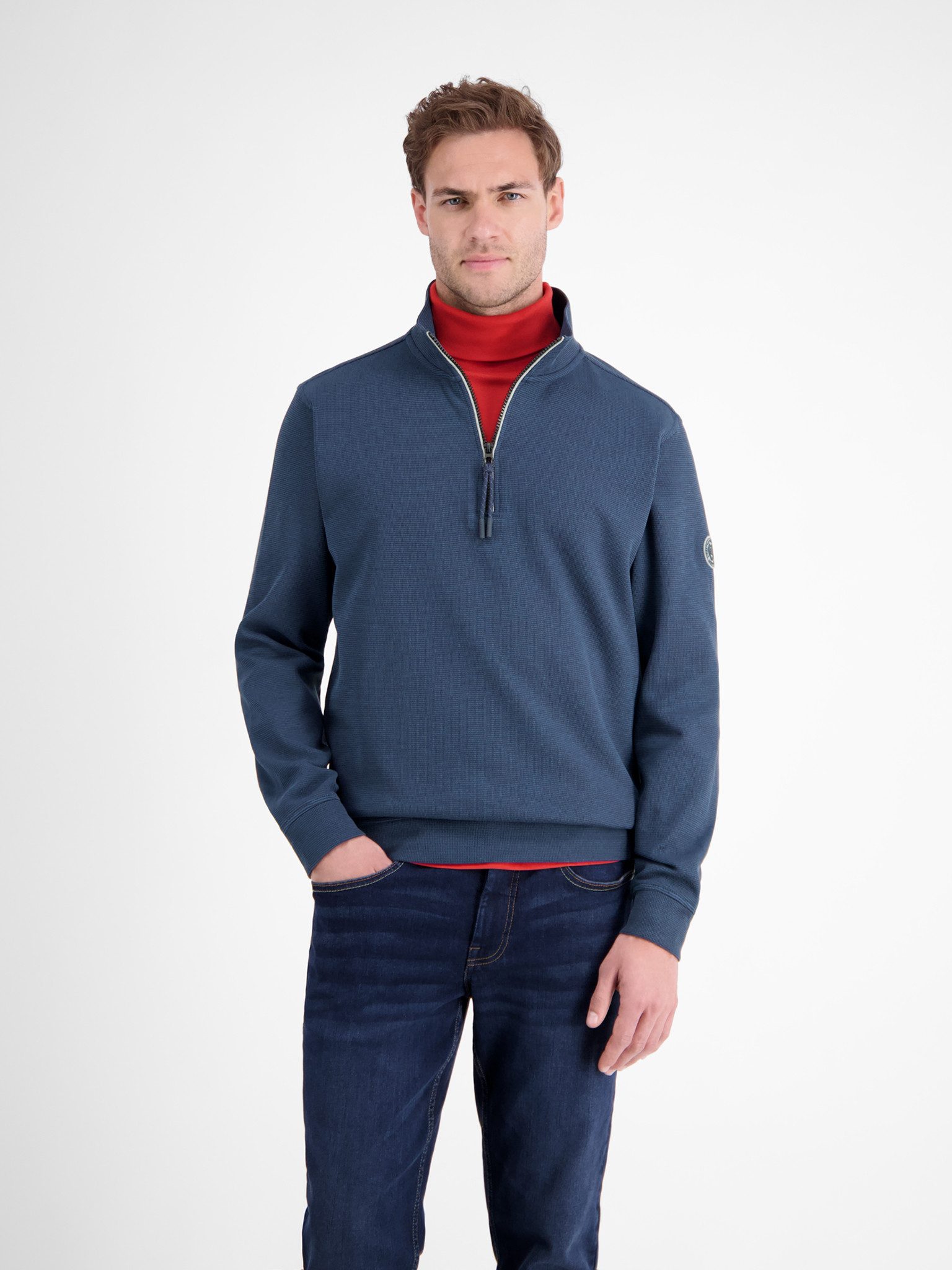 LERROS Sweater SELA mit Troyer-Reißverschluss günstig online kaufen