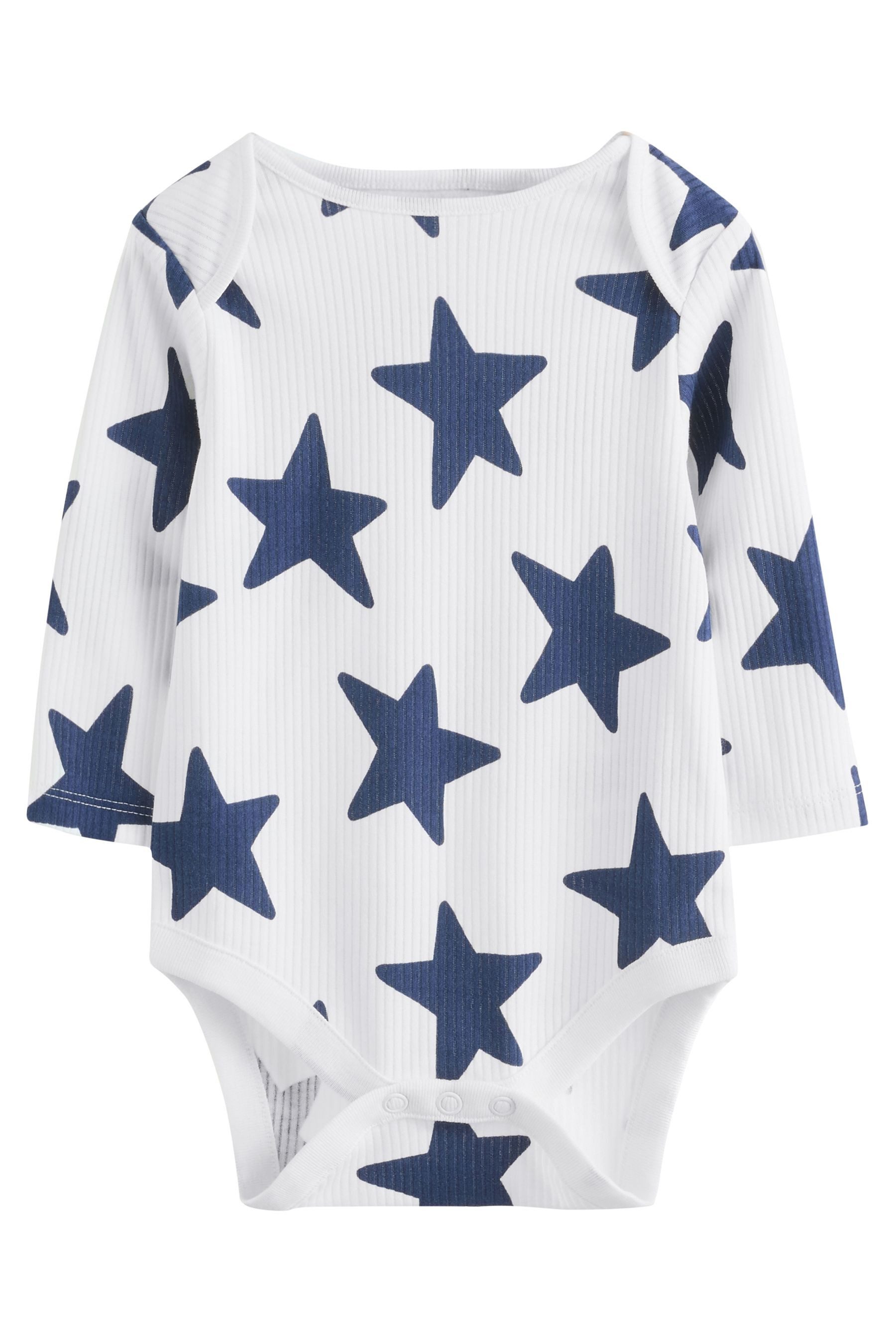 Next Langarmbody Langärmelige Babybodys im 5er-Pack (5-tlg)