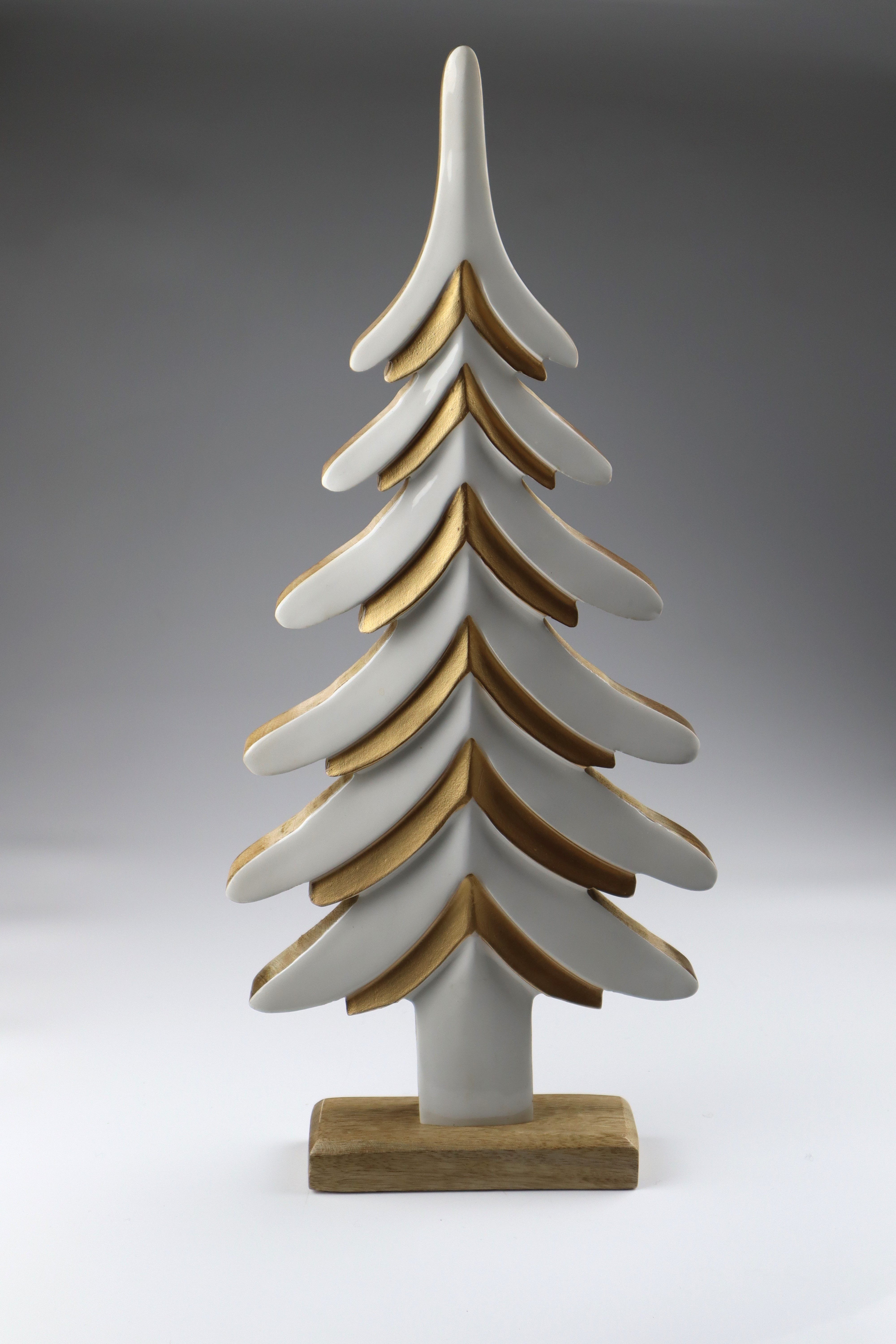 AM Design Dekobaum Dekofigur aus Holz, BxH: 22x50 cm