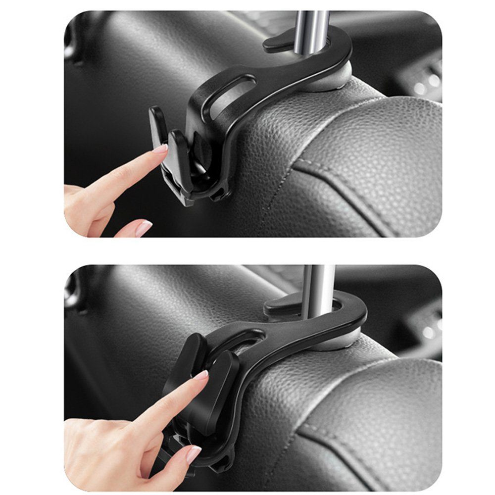 Autositz-Kopfstützenhaken Auto-Aufbewahrungshaken Autositz-Aufhängehaken  Autositz-Haken für Taschen