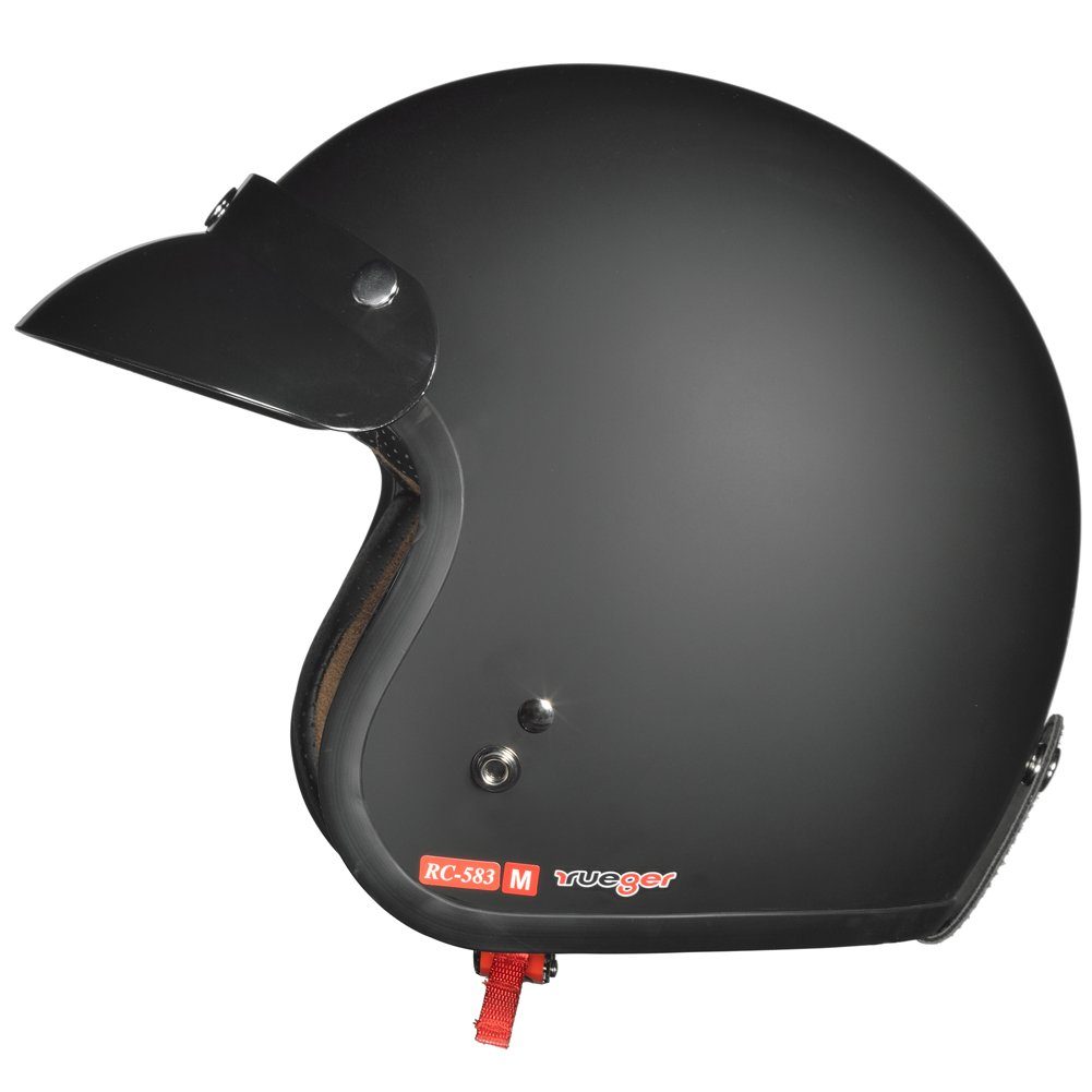 rueger-helmets Motorradhelm rueger RC-583 Jethelm 1050 Gramm schwer XS-XL