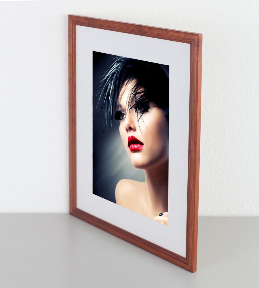 IDEAL TREND Bilderrahmen Artos Holz Bilderrahmen Acrylglas Plexi Lifestyle Foto Rahmen Collage, für 1 Bilder (1 St), Holz Bilderrahmen und Kunststoffglas – Bild 3 von 5