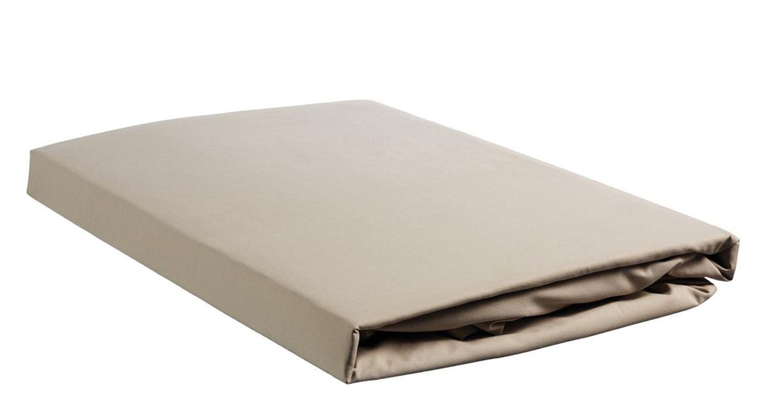 Ambiante Spannbettlaken Cotton Uni HL_Taupe_UV_UV_140x210/220 1 Spannbettlaken 140 x 210/220 c, Baumwolle, Gummizug: rundum Gummi, (1 Stück), Spannbettlaken Spannbetttuch mit Rundumgummi