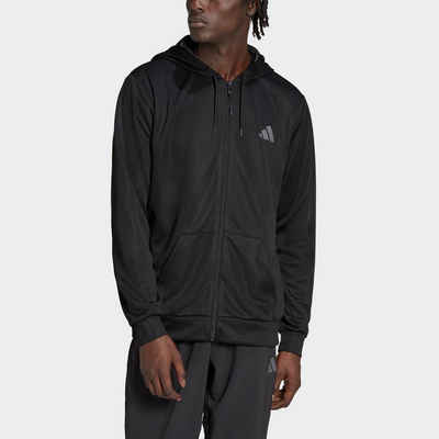 adidas Performance Kapuzensweatjacke TRAIN ESSENTIALS SEASONAL TRAINING (1-tlg)