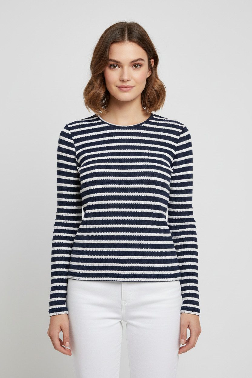 ONLY Langarmshirt ONLBIRGITTE L/S O-NECK TOP JRS