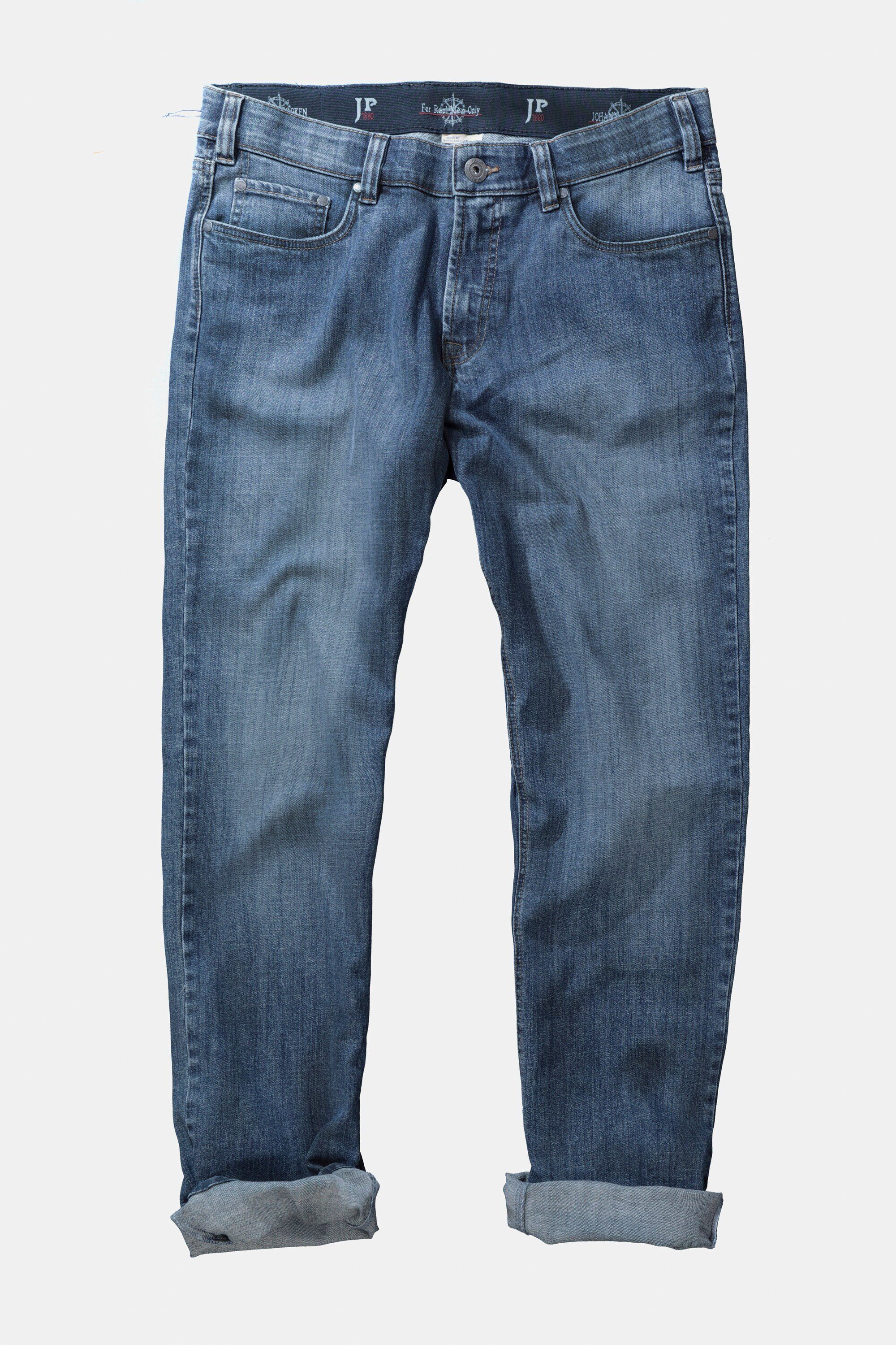 denim Komfortbund 5-Pocket Jeans elastischer Fit Cargohose blue JP1880 Regular