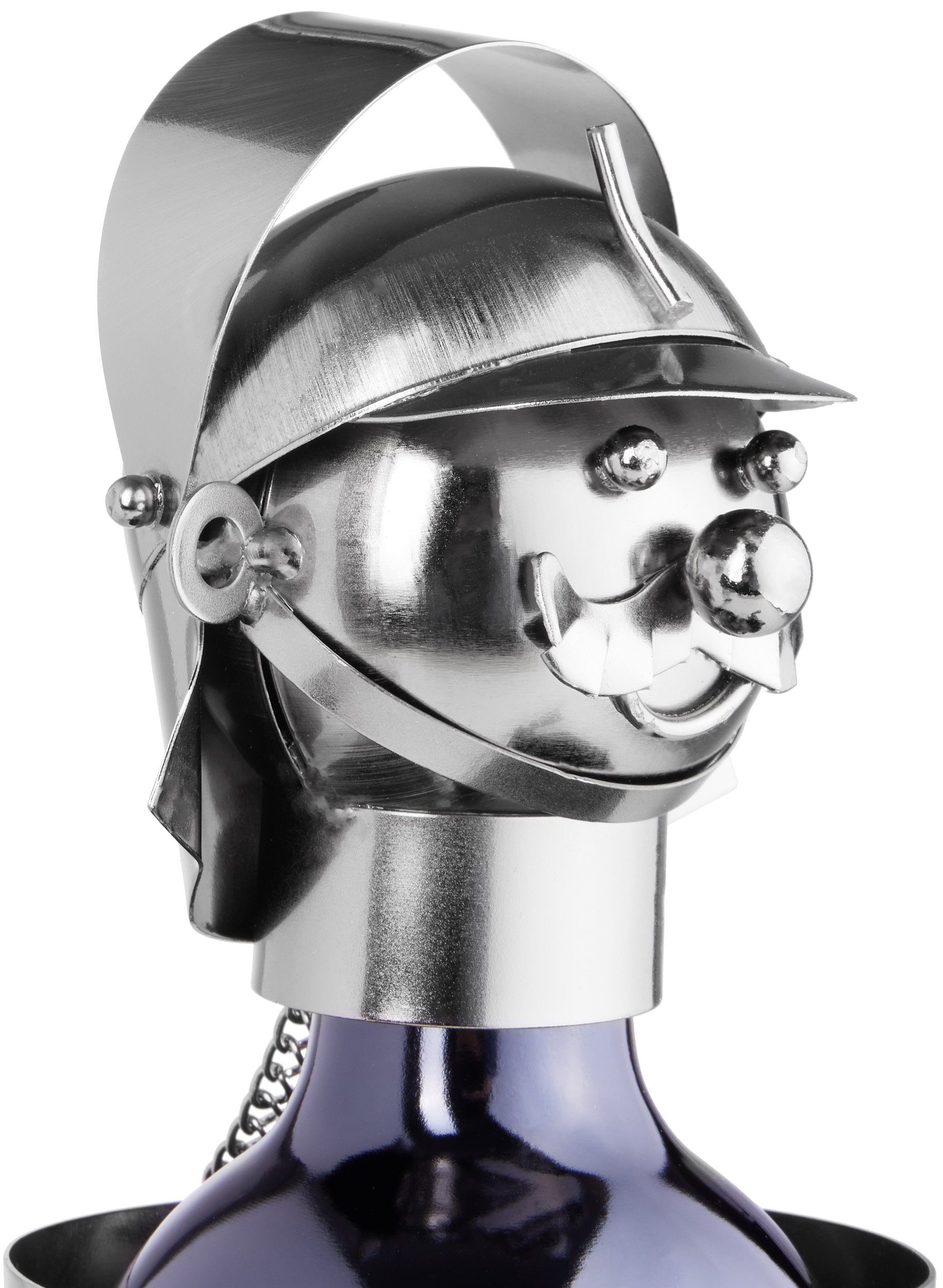 BRUBAKER Weinflaschenhalter Feuerwehrmann mit Feuerlöscher, (inklusive günstig online kaufen