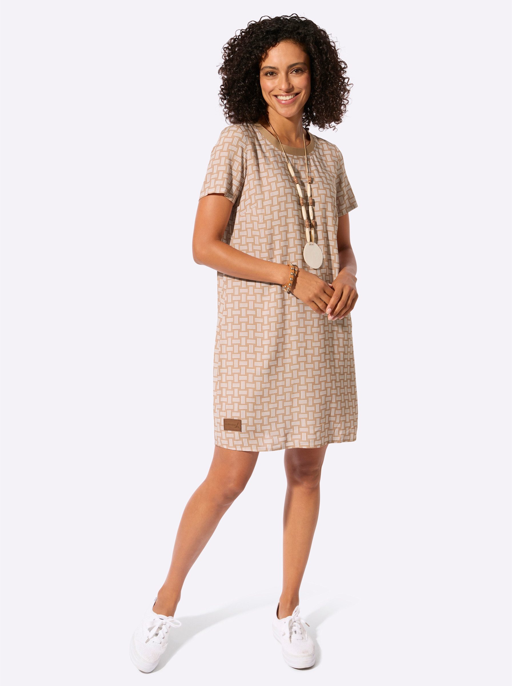 Witt Etuikleid Webkleid Kurzarm