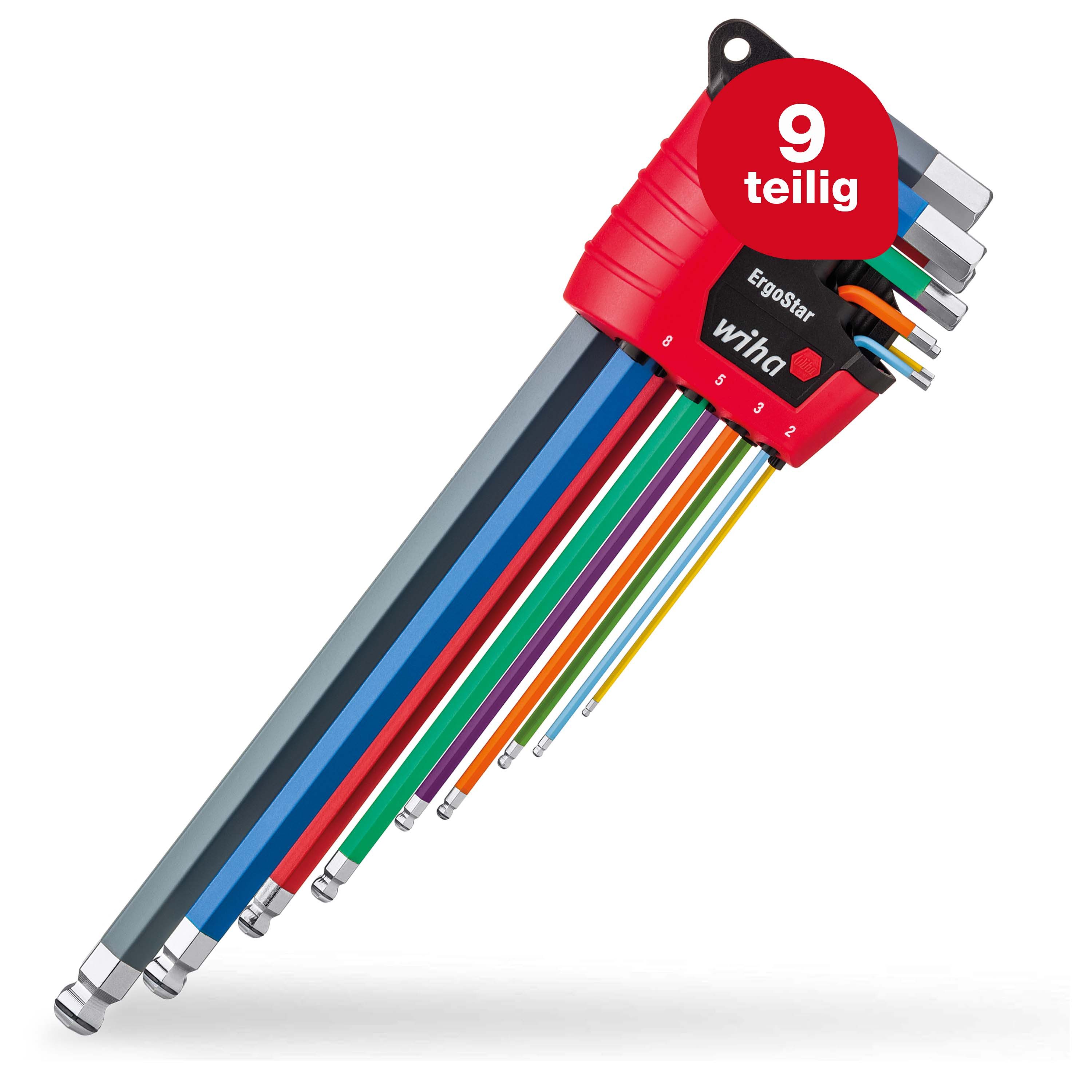 Stiftschlüssel ErgoStar Halter (43850) - 10 tlg.