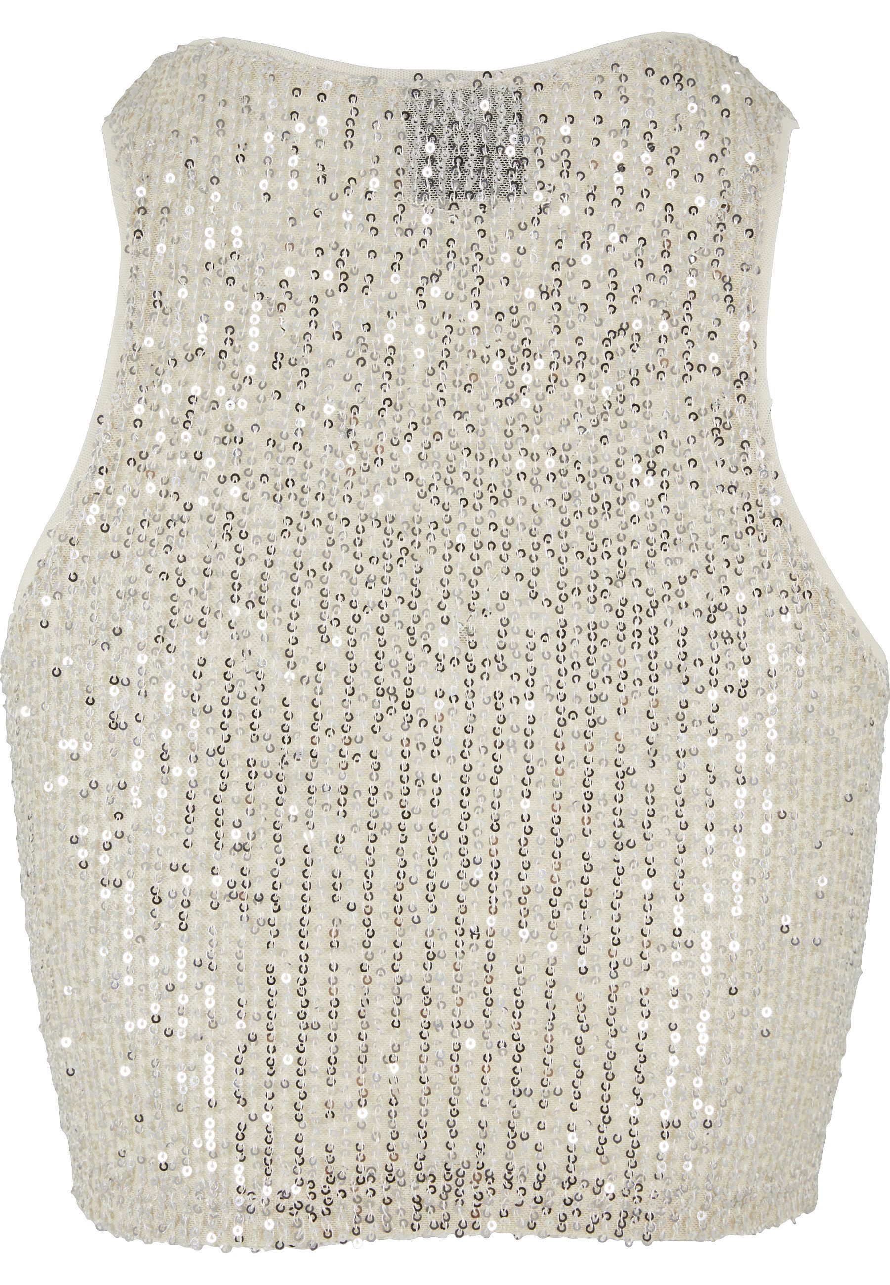 URBAN CLASSICS Muskelshirt Urban Classics Ladies Sequins Cropped Top (1-tlg günstig online kaufen
