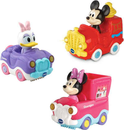 Vtech® Spielzeug-Auto Tut Tut Baby Flitzer, Disney 3er-Set Mickey, Minnie, Daisy