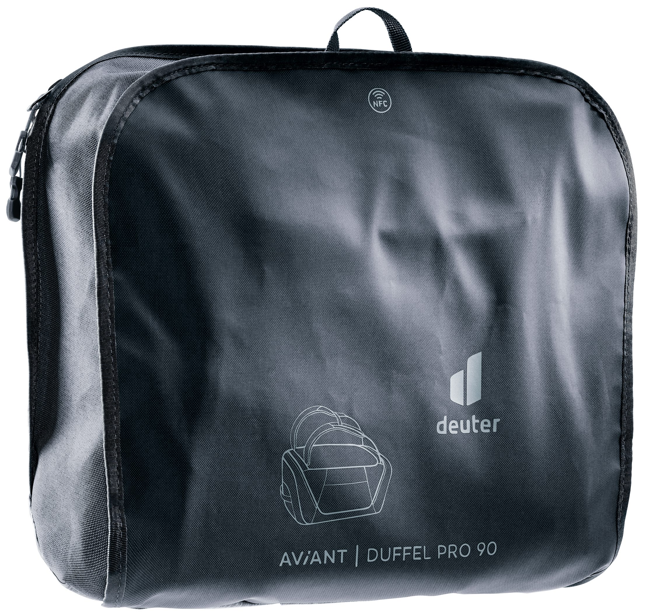 deuter Duffel AViANT black Pro für Kleidung Reisetasche innen Kompression 90,