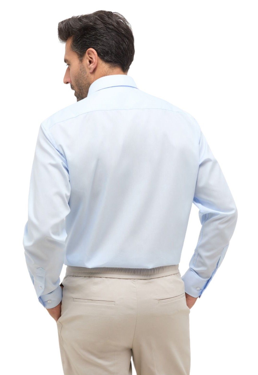 Eterna Businesshemd 1100-F170, Slim Fit Hemd Langarm in 100 % Baumwolle Kent Kragen