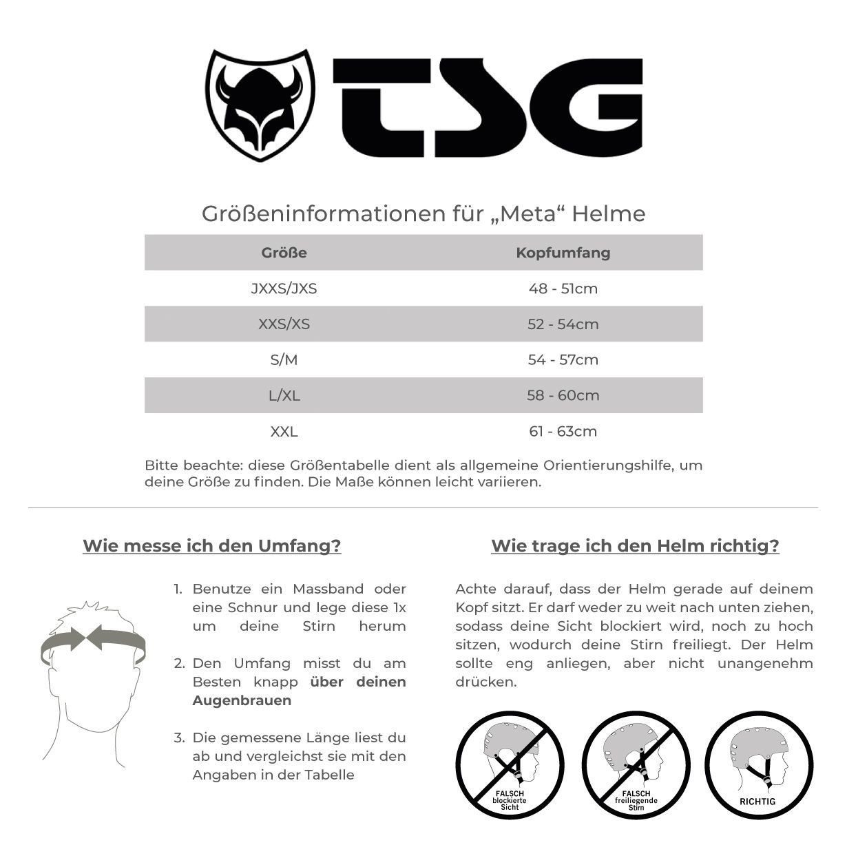 TSG Allroundhelm Meta Solid Color, Größen für Kinder und Erwachsene