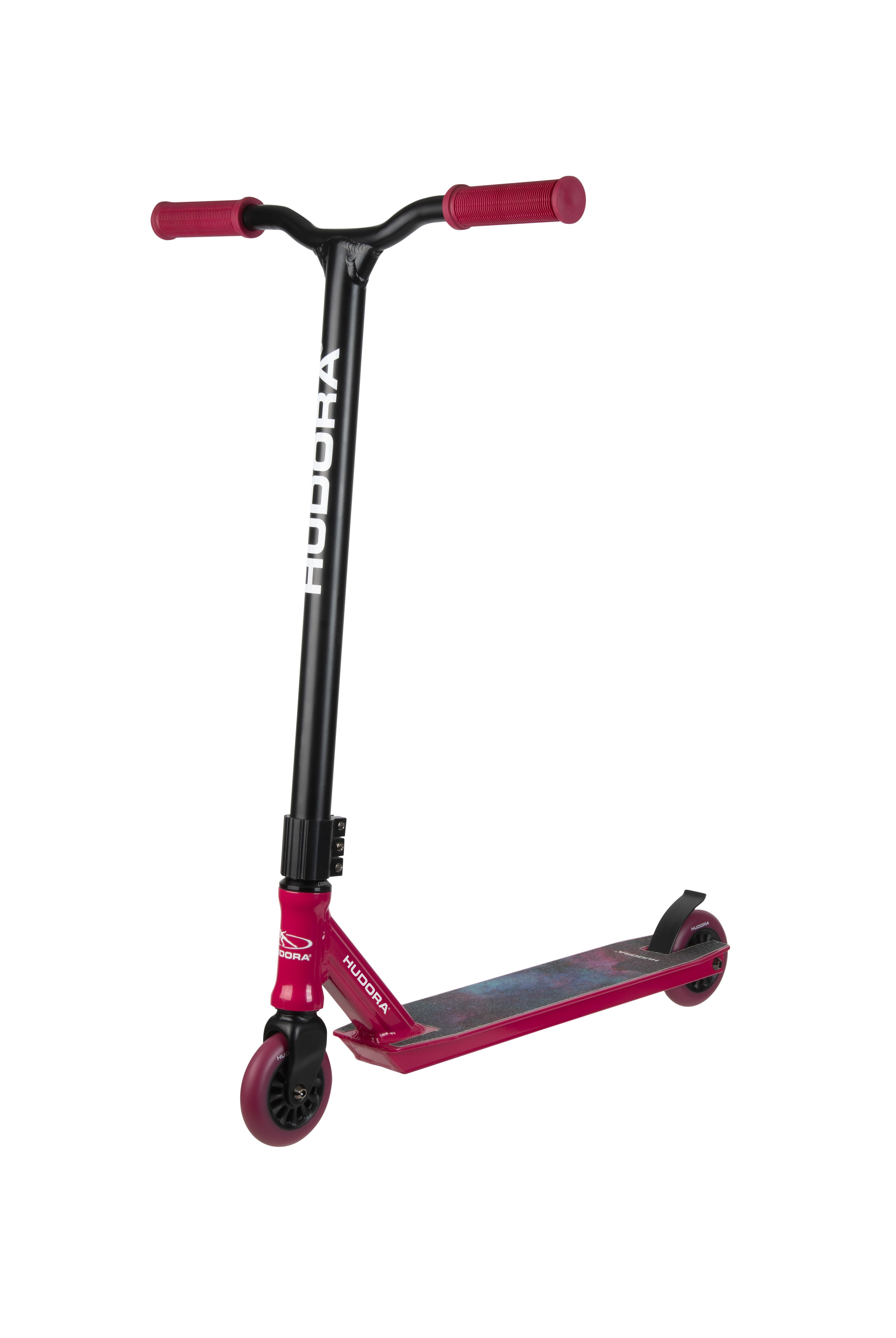 Hudora Cityroller Stunt Scooter XQ-13.1, Trickroller, Tretroller, extrem robuster Kickscooter für Freestyler