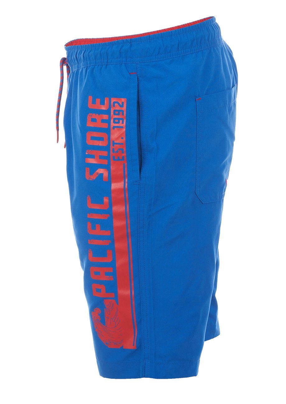 riverso Badeshorts Herren Badehose RIVJannik Regular Fit (1-St) Sportshorts mit Kordelzug – Bild 3 von 5