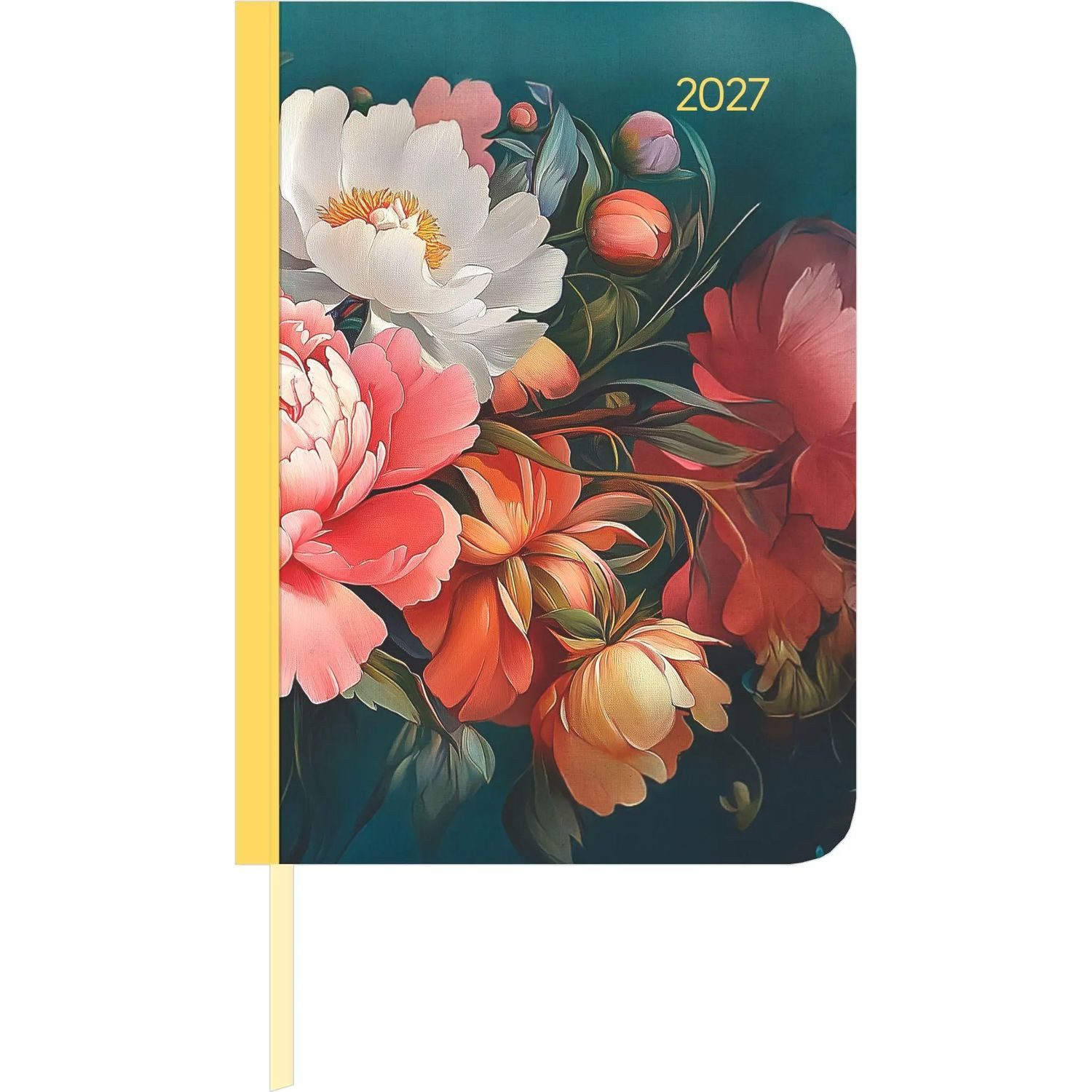 Taschenkalender Lady Journal Flowers 2027