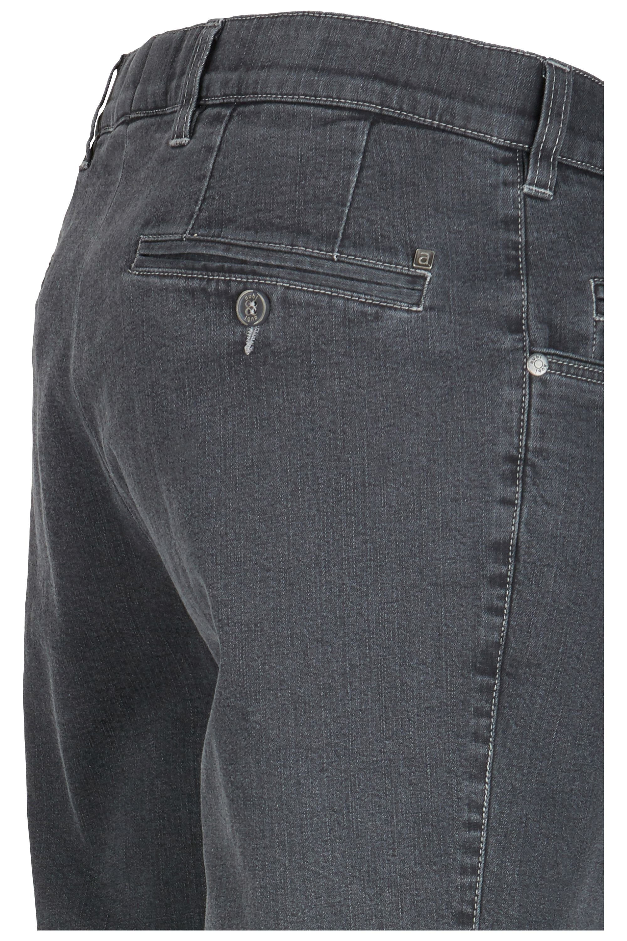 aubi: Bequeme Jeans Herren Hose 577 Fit Stretch Perfect grey aubi Modell (53) Jeans