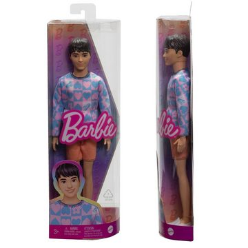 Barbie Anziehpuppe Ken Puppe im Preppy-Style Barbie Mattel HRH24 Fashionistas 219