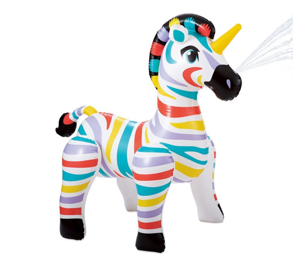 SUMMER WAVES Spiel-Wassersprenkler Wassersprinkler Zebra (1-tlg), Ab 3 Jahren, Spritzige Erfrischung, LxHxB 157x94x157cm