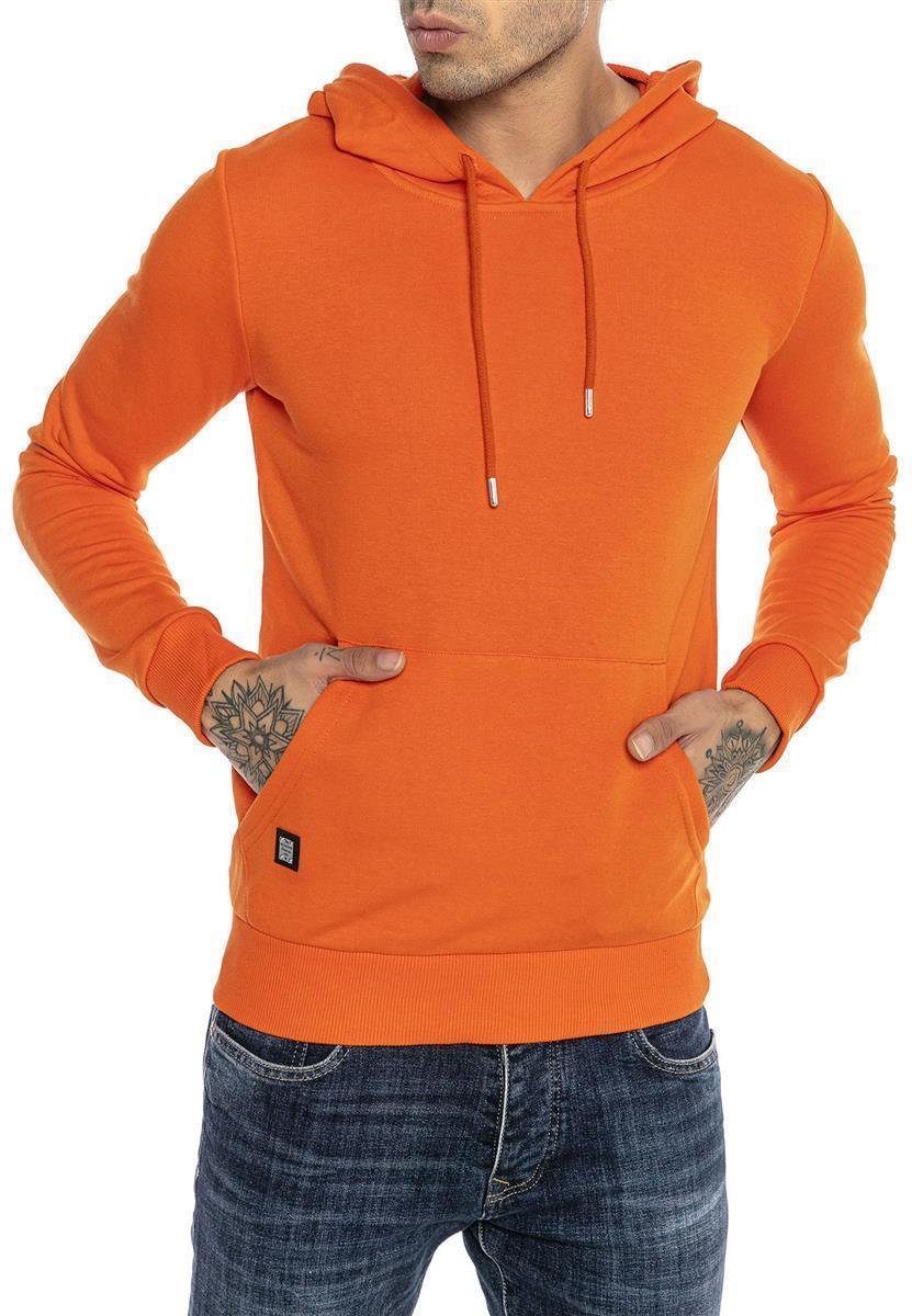 Premium RedBridge Herren Basic Kapuzensweatshirt Red Premium Hose Qualität Jogginganzug Set Orange Bridge Hoodie