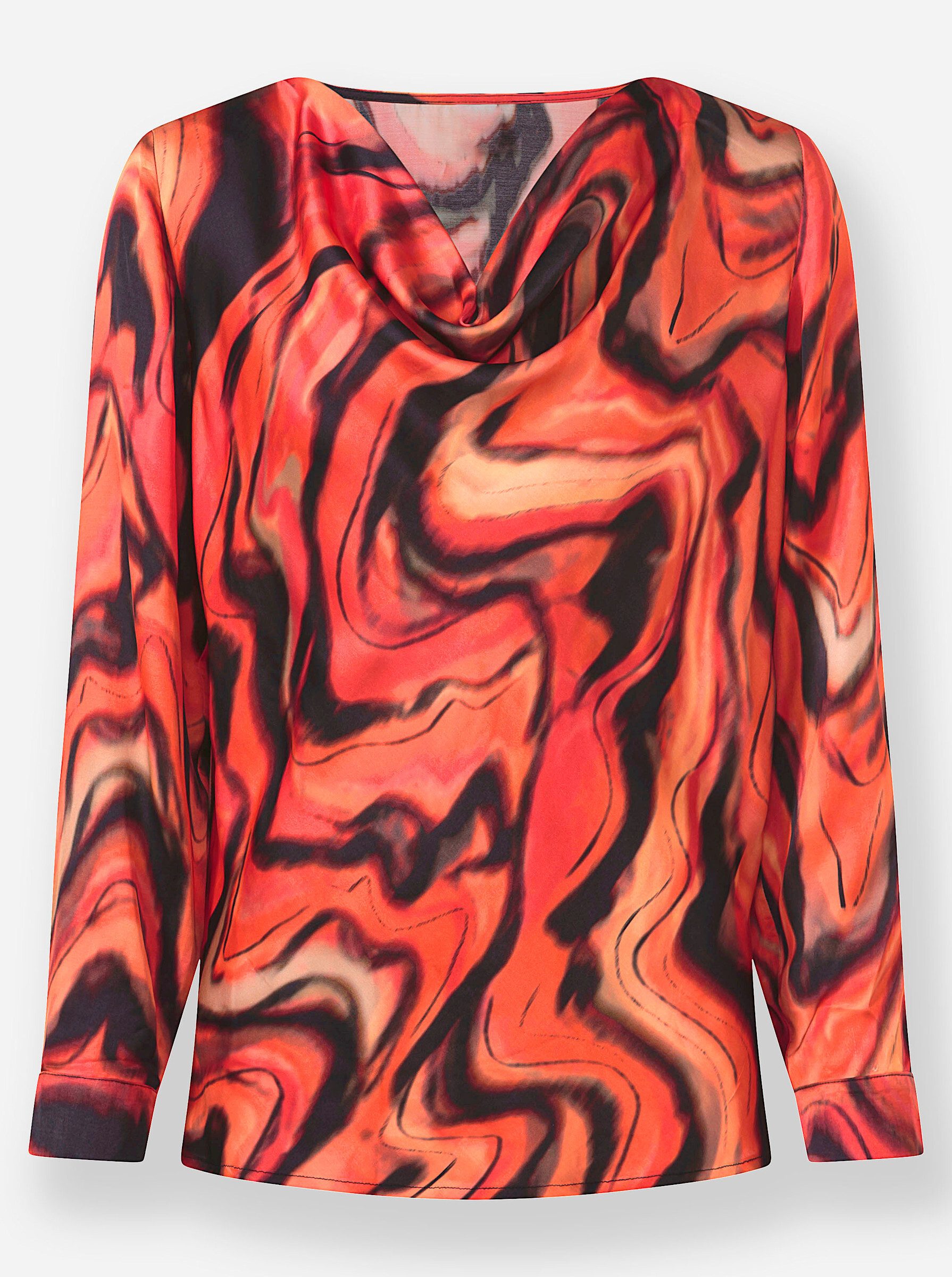 heine Klassische Bluse Druckbluse . günstig online kaufen