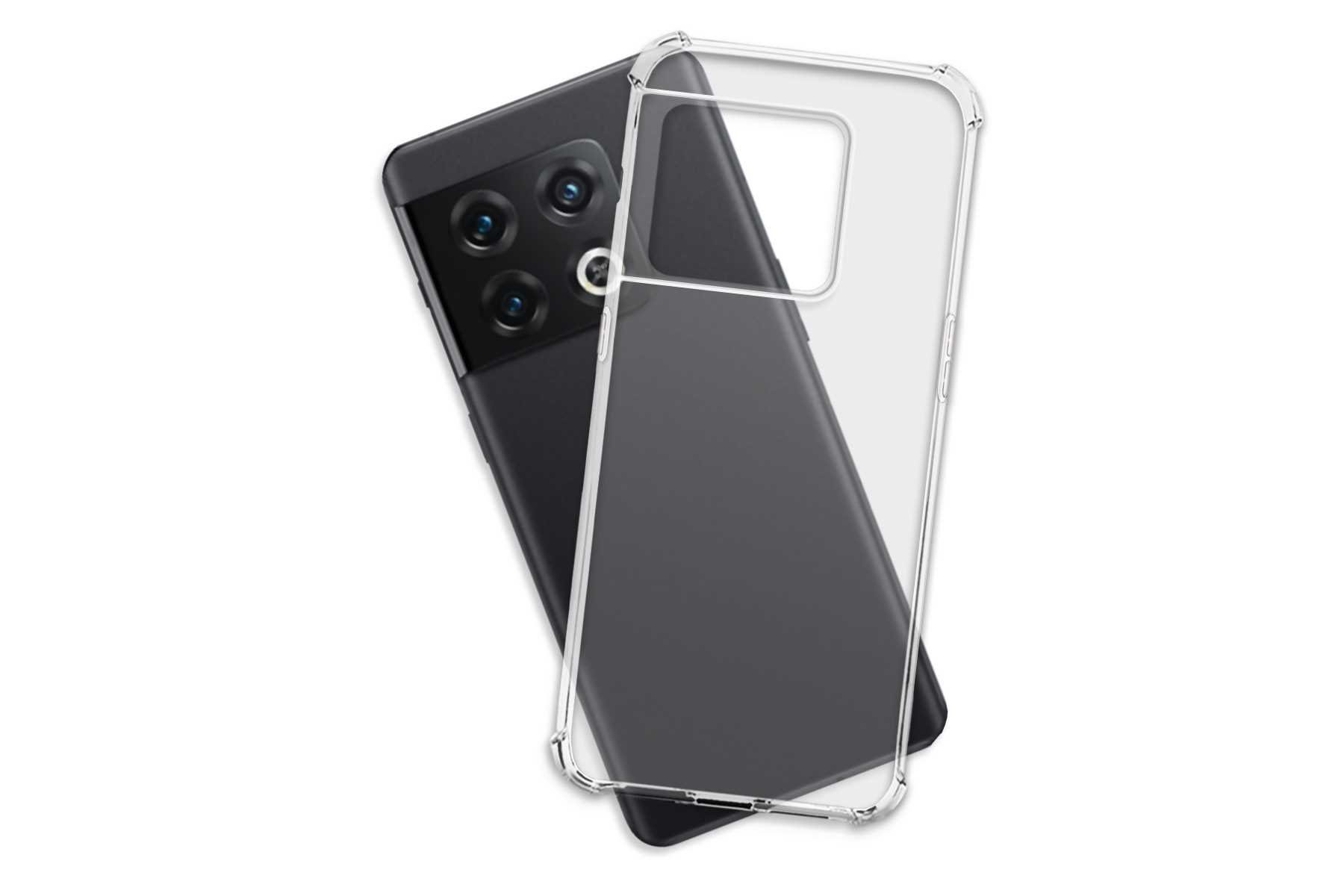 mtb more energy Smartphone-Hülle Clear Armor Case für OnePlus 10 Pro 5G, Transparente TPU Schutzhülle Case Backcover mit Anti-Shock Verstärkung