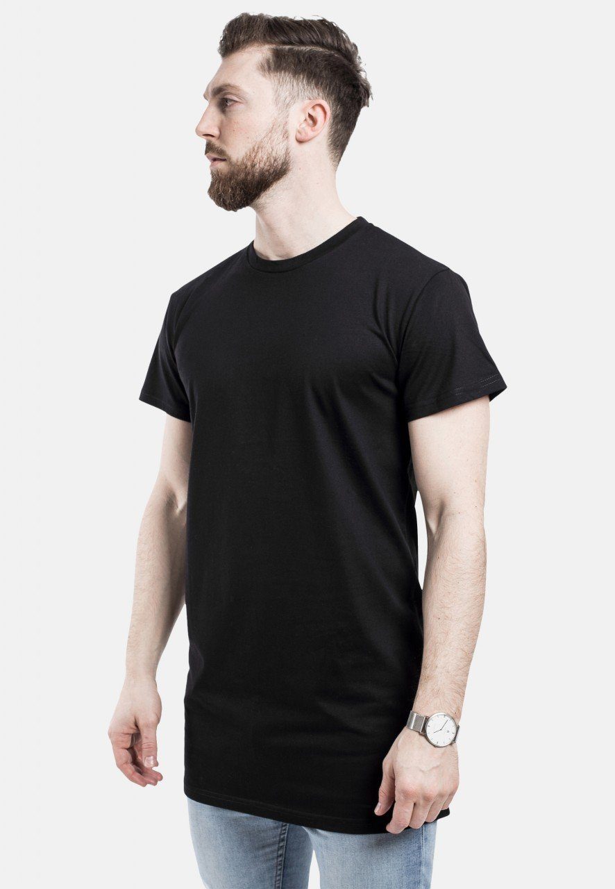 T-Shirt Longshirt Under Blackskies Small T-Shirt Schwarz