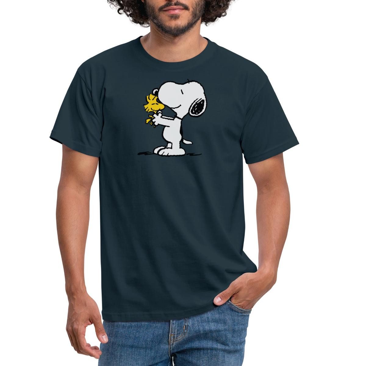 Spreadshirt T-Shirt Peanuts Snoopy Und Woodstock Männer T-Shirt (1-tlg) günstig online kaufen