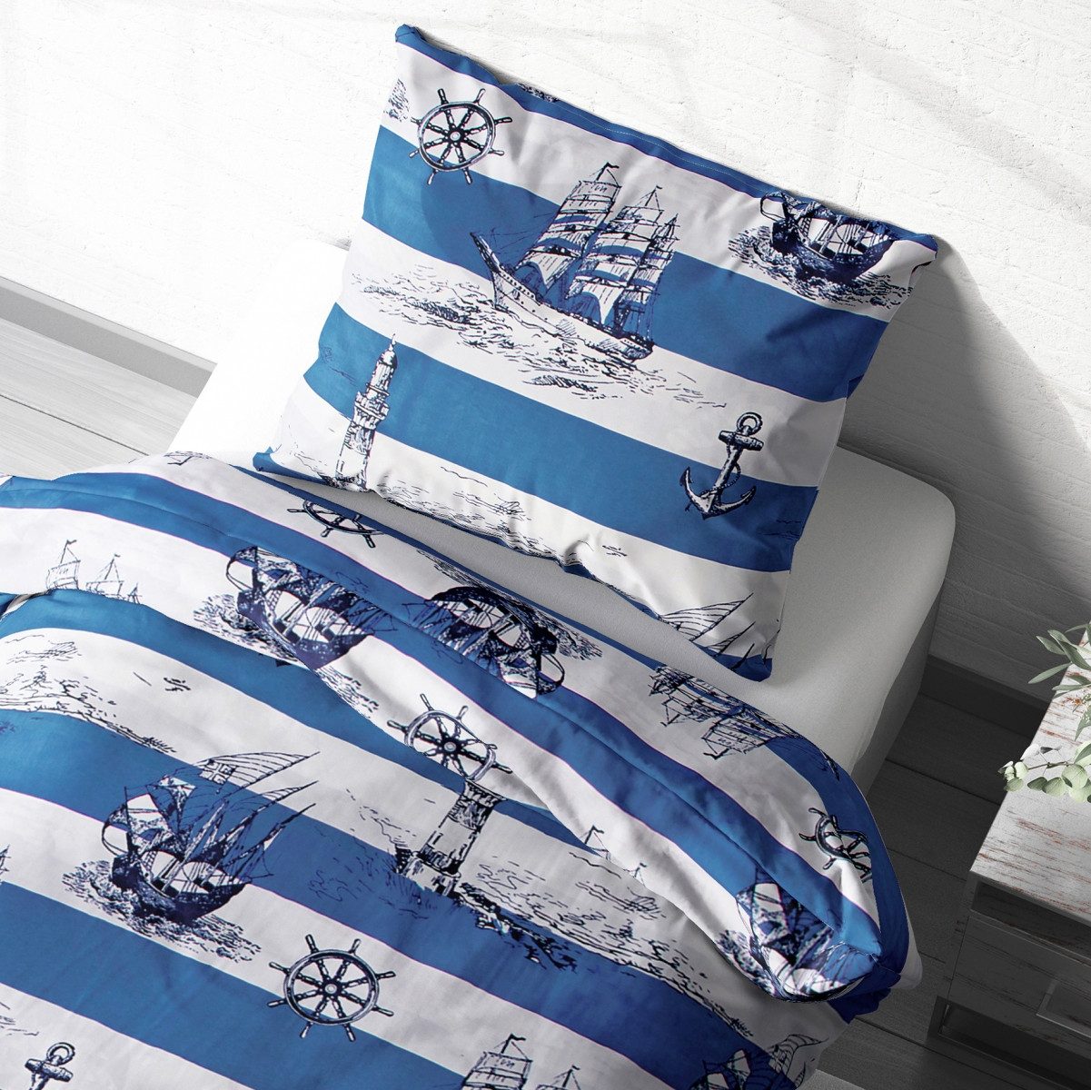 Heubergshop Bettwäsche, Renforcé, 2 teilig, 155x220cm günstig online kaufen
