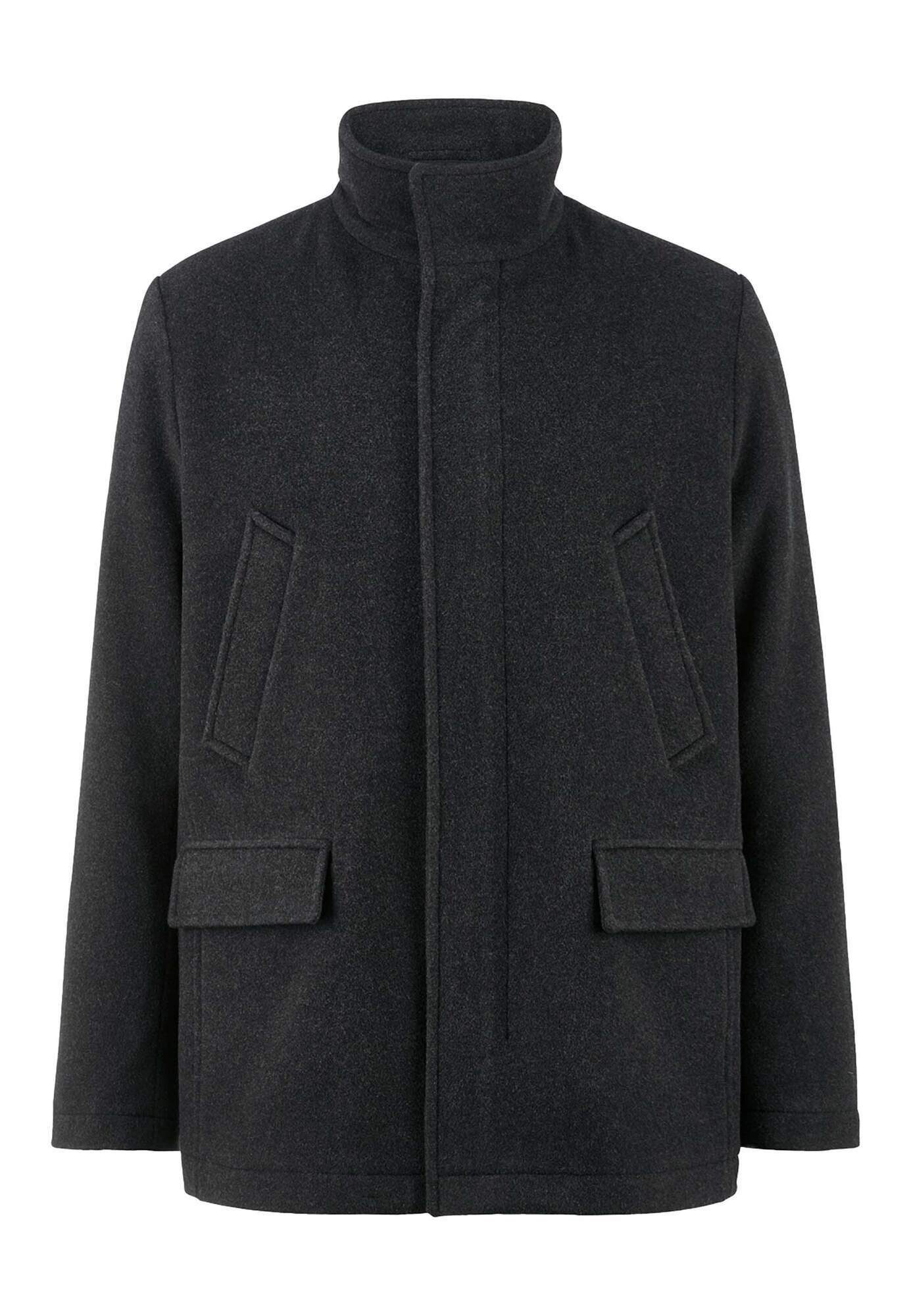 Hessnatur Outdoorjacke Regular aus reiner Schurwolle (1-St)