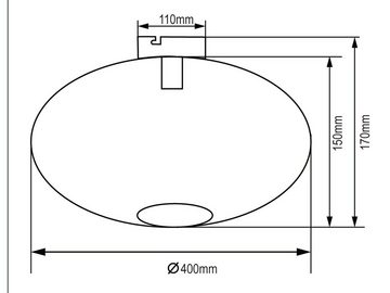 meineWunschleuchte LED Deckenleuchte, Dimmfunktion, LED wechselbar, Warmweiß, ausgefallen-e Industrie-Design Gitter-lampe für Treppenhaus Kupfer Ø40