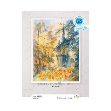 RTO Kreativset RTO Kreuzstich Set "Herbst", Zählmuster, 20,5x27cm, (embroidery kit)