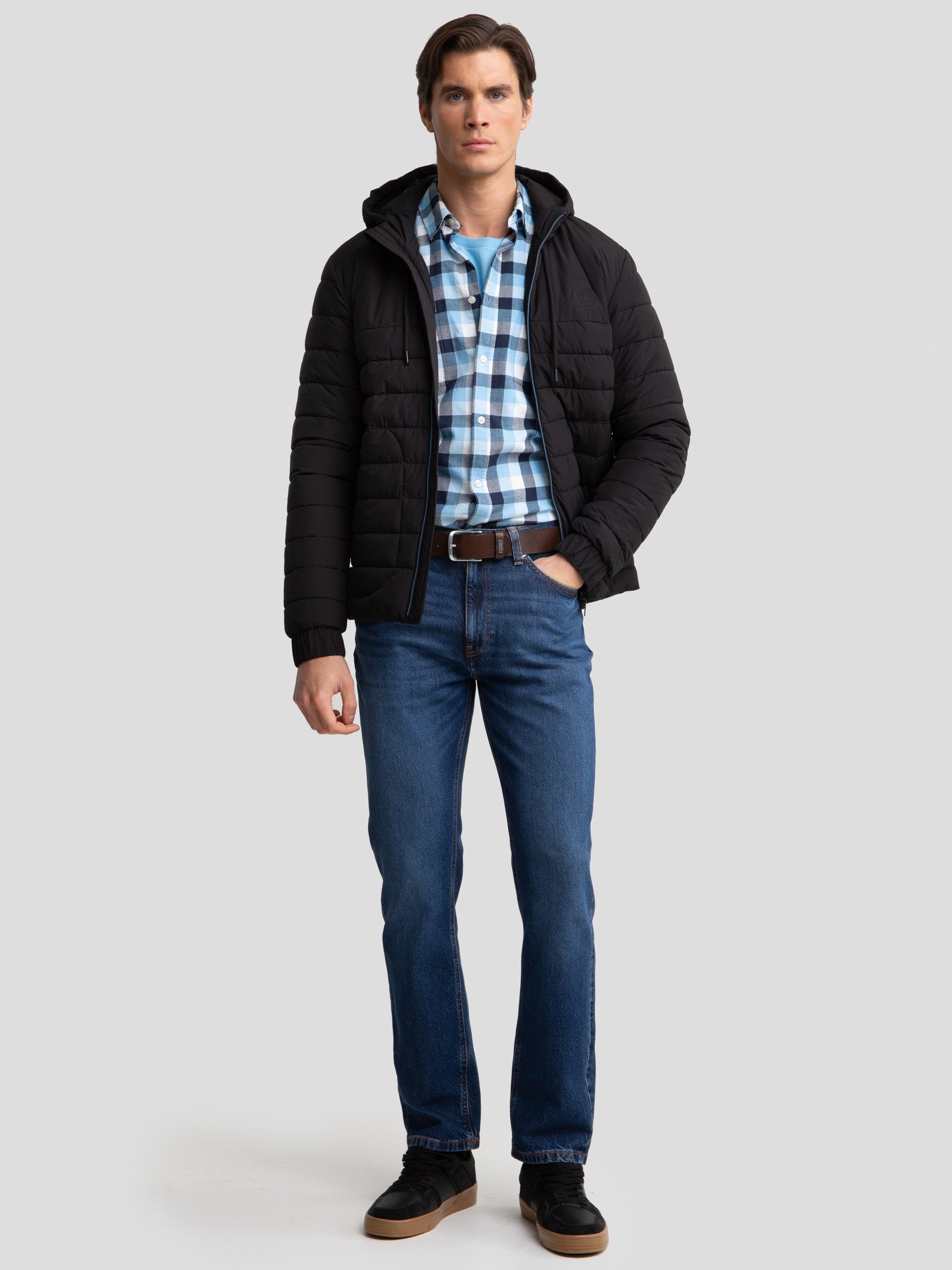 BIG STAR Outdoorjacke EMILIO MIT KAPUZE